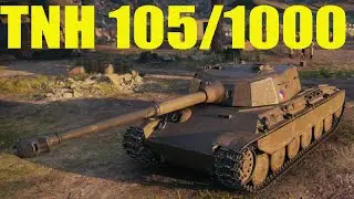 ПРОХОДИМ ЧЕХОСЛОВАЦКУЮ  ВЕТКУ ТАНК TNH 105 1000.ТЯЖЕЛЫЙ ТАНК 8 УРОВНЯ.ОБЗОР.ГАЙД.ПЛЮСЫ И МИНУСЫ.