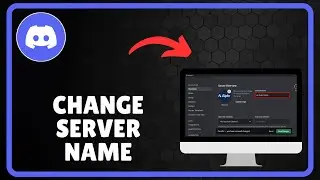 How to change discord server name