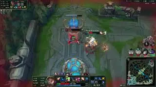simple zoe outplay after an afk the whole game
