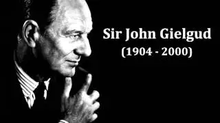 'Break, Break, Break' by Alfred Lord Tennyson - Read by Sir John Gielgud