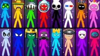 Stickman Party 1 2 3 4 Player Gameplay MINIGAMES 2021 - BEST android GAMES