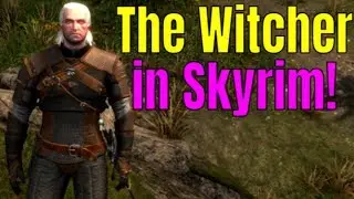 Skyrim Special Edition Mods - THE WITCHER in SKYRIM! The BEST Witcher MODS for SKYRIM