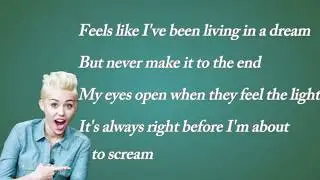 Miley Cyrus - Younger Now (Lyrics)