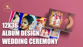Capturing Love: Shooting and Designing a Wedding Album | 12x36 Album Design