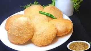 Moong Dal Kachori Halwai Jaisi | Moong Dal Kachori Without Besan | Dal Kachori With Aloo Ki Tarkari