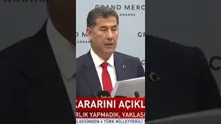 Sinan Oğan Erdoğan'ı Destekledi