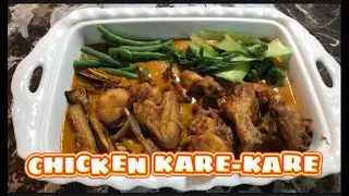 Easy Cooking CHICKEN KARE-KARE cremilicious w/salted shrimp......
