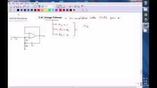 AC amplifier (Invering and Non-inverting mode) and AC Buffer using OP-AMP - A Conceptual Lecture