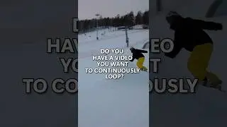 LOOP your #video just like this 🌀🌀🌀