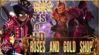 =AQW= Roses and Gold Rares Shop Review [With Commentary!]