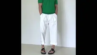 프리미엄 핀턱 린넨 와이드 팬츠 (6 color)