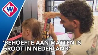Mattenkoning stopt ermee en knipt laatste klant