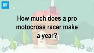 How much does a pro motocross racer make a year