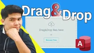 Demo: Drag and Drop files in Ms Access