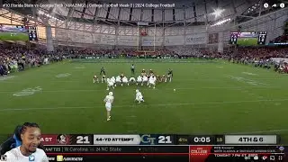 FlightReacts To #10 Florida State vs Georgia Tech Full Game Highlights 2024!