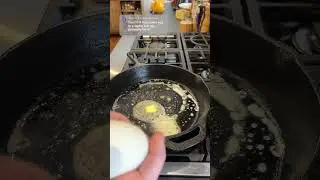 Cracking Open Giant Goose Egg 