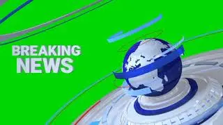 Green Screen Breaking news intro no copyright