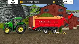 Grass Unloading With New Loading Wagon In Fs16 | Fs16 Multiplayer | Timelapse |