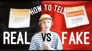 How To Tell Real vs. Fake Supreme T-Shirt (With Side by Side Comparisons)