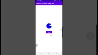 Android Custom View with Loading Animation (demo)