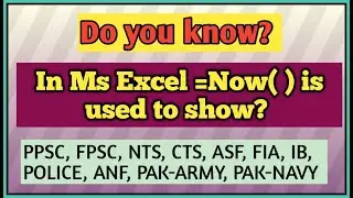 PPSC, FPSC, NTS, CTS, ANF, ASF, FIA,IB, PAK_ARAMY And All Upcoming Jobs Related Most Important Mcq's