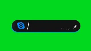 Skype Lower Third Green Screen