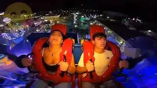 АТТРАКЦИОН РОГАТКА | Slingshot Rides #slingshotpcb #аттракционы #рогатка #slingshot #женщинысверху