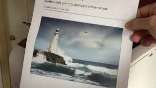 Printing a PDF document from Atari desktop - EmuTOS