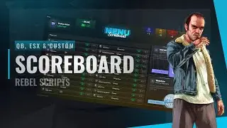 Rebel Scoreboard | FiveM Scoreboard Script [QBCORE / ESX / STANDALONE]
