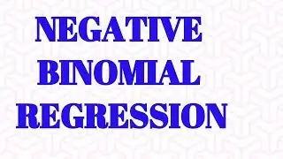 Negative Binomial Regression model | Statistical model| Count Data model