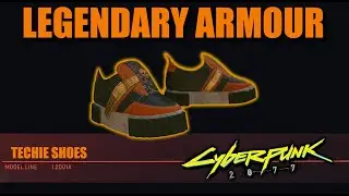 Cyberpunk 2077 - TECHIE SHOES - LEGENDARY ARMOUR