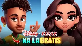 COMO FAZER a Trend da Disney Pixar com FOTO PRÓPRIA de GRAÇA na Inteligência Artificial LEONARDO AI