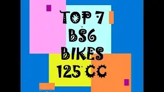 TOP 125CC BS6 BIKES - PRICE, PERFORMANCE, MILEAGE