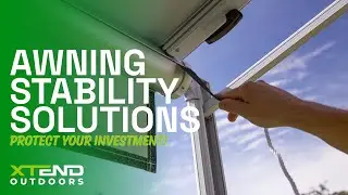 Protect your investment with Xtend Outdoors' Awning Stability Solutions!