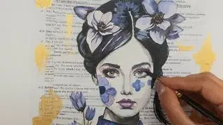 Watercolor Painting Tutorials for beginners Part 1| Watercolor Painting Fun | Portrait  🎨✨️