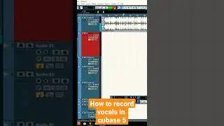 How to record vocals in cubase 5