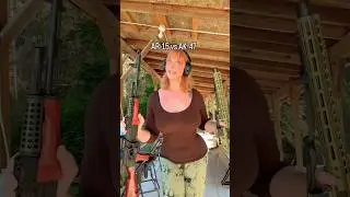 AR vs AK, had repost cause YouTube said I had 1 too many boolets