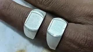 AR Jewellery is live!  Silver Ring 💍 Making Video