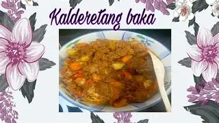 Kalderetang baka handa para sa fiesta///Mimies_Kitchen