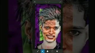 PicsArt photo editing #shorts white face and smooth #ytshorts #bksediting