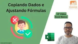 Copiando dados e ajustando fórmulas