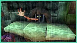 Rain Ambience - Relaxing Scenes from Cortex Castle - Crash Bandicoot PS1 [No Music]