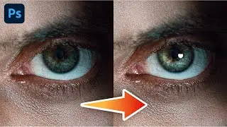 ADD CATCHLIGHS AND SHINE TO EYES IN PHOTOSHOP