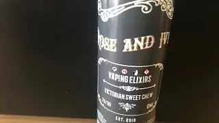 E-juice review: Victorian Sweet Chew, Rose and Ivy range from Nova Vapes