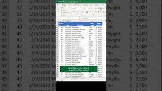 Quick way to filter data in 