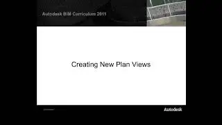 Revit Architecture - Creating Plan Views