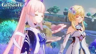Kokomi and Lumine DATING? - Tsuyuko teasing