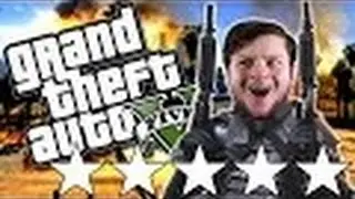 GTA 5 PC Online Funny Moments   THE 5 STAR CHALLENGE!
