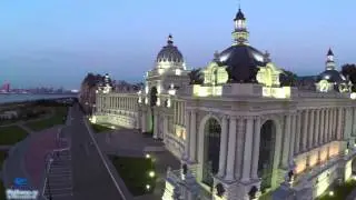 Аэросъемка - Казань (Кремль, Дворец земледельцев)