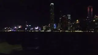 Гонконг из окна парома